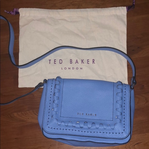 Ted Baker London Handbags - Ted Baker - gorgeous blue cross body - NWOT